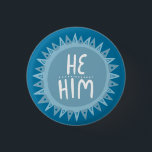 Badge Rond 2,50 Cm HE / HIM Pronounounes Sun Pride handlettered Blue<br><div class="desc">Décorez votre tenue avec ce bouton d'art cool. Ça fait un grand cadeau ! Vous pouvez le customiser et ajouter du texte. Consultez ma boutique pour plus de couleurs et de motifs ! Faites-moi savoir si vous aimeriez quelque chose de personnalisé aussi.</div>