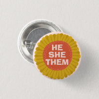 HE/SHE/EUX Pronononounes Sunflower Daisy Pride