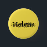 Badge Rond 2,50 Cm Helena, du noir d'orphelin d'exposition, distresse<br><div class="desc">Helena est un caractère de la police affligée par Black.fancy d'orpheline d'émission de TV</div>