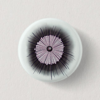 Badge Rond 2,50 Cm Heliozoa Microbe Microbiologie Art numérique