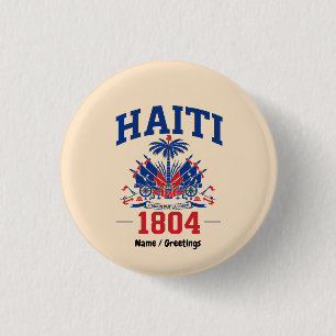Badge Rond 2,50 Cm Héritage Graphique du Drapeau Patriotique Vintage