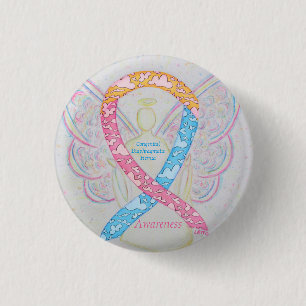 Badge Rond 2,50 Cm Hernie diaphragique congénitale Épingle de sensi