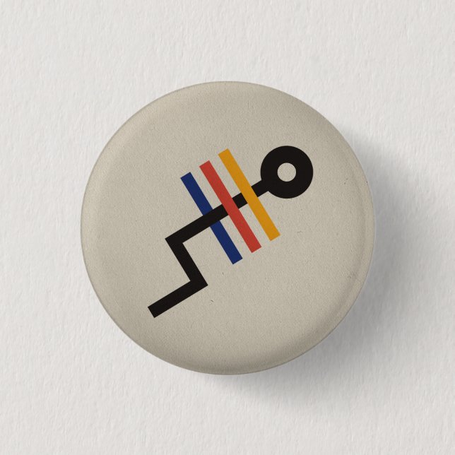 Badge Rond 2,50 Cm Héros de FLomm : TRÊS ! (Devant)