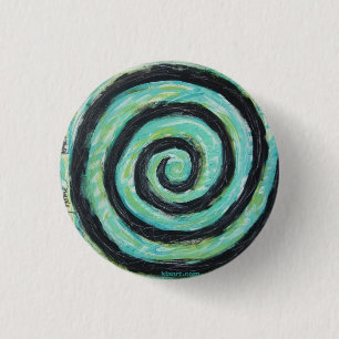 Badge Rond 2,50 Cm heure pour que je pilote le bouton