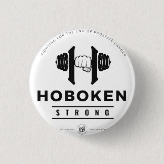 Badge Rond 2,50 Cm Hoboken Épingle forte