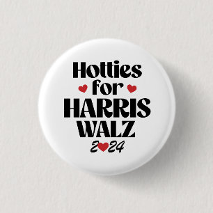 Badge Rond 2,50 Cm Hotties for Harris Walz