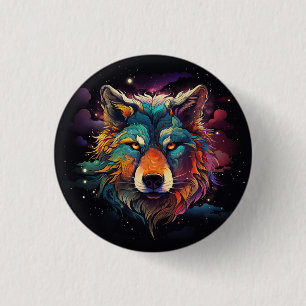 Badge Rond 2,50 Cm Howl cosmique
