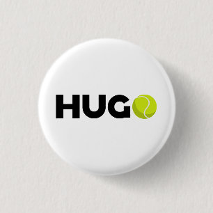 Badge Rond 2,50 Cm Hugo Tennis