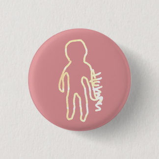 Badge Rond 2,50 Cm ■□ Human □■