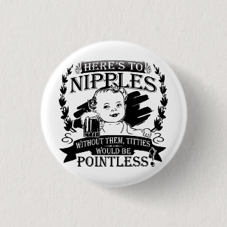 Badge Rond 2,50 Cm Humour de allaitement