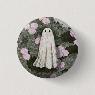 Badge Rond 2,50 Cm Hydrangée