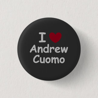 Badge Rond 2,50 Cm I Love Andrew Cuomo