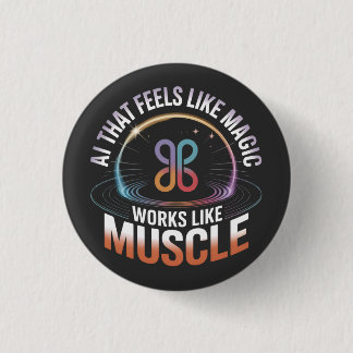 Badge Rond 2,50 Cm IA Esthétique Futuristic Technology mens fashion