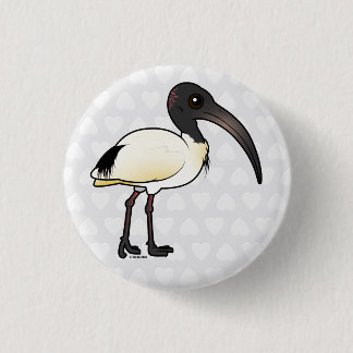 Badge Rond 2,50 Cm Ibis australien Birdorable