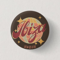 Ibiza Espagne Party Disco ball Retro Vintage