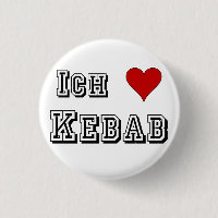 Ich Liebe Kebab I love kebab Deutsche Allemand
