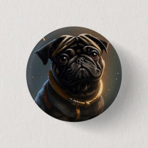 Badge Rond 2,50 Cm Icône : carlin