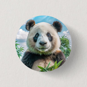 Badge Rond 2,50 Cm Icône : panda