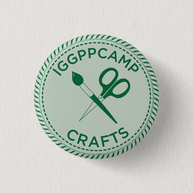 Badge Rond 2,50 Cm IGGPPCamp ouvre l'insigne (Devant)