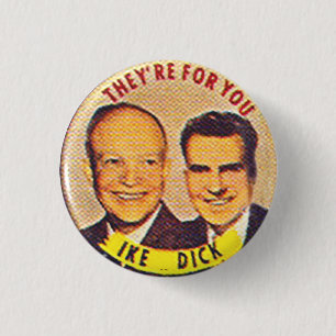 Badge Rond 2,50 Cm Ike-Dick - bouton