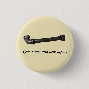 Badge Rond 2,50 Cm Il n'y a aucun tuyau
