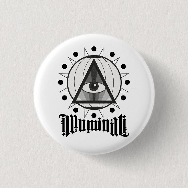 Badge Rond 2,50 Cm Illuminati (Devant)