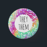 Badge Rond 2,50 Cm ILS/EUX Pronononononouns Arc-en-ciel coloré torsad<br><div class="desc">Décorez votre tenue avec ce bouton d'art cool. Ça fait un grand cadeau ! Vous pouvez le customiser et ajouter du texte. Consultez ma boutique pour plus de couleurs et de motifs ! Faites-moi savoir si vous aimeriez quelque chose de personnalisé aussi.</div>