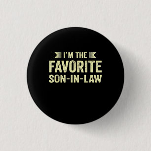Badge Rond 2,50 Cm Im Le Fils Favori En droit Amusant Fils Humour De