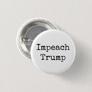 Badge Rond 2,50 Cm "Impeach Trump"