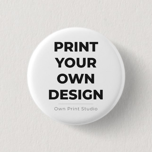 Badge Rond 2,50 Cm Impression personnalisée | Impression de mes propr (Devant)