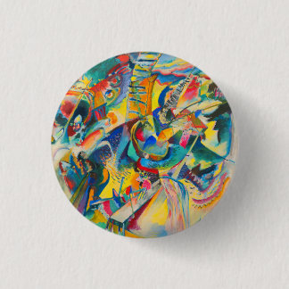Badge Rond 2,50 Cm Improvisation Klamm par Kandinsky