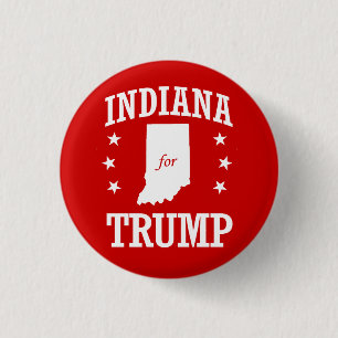 BADGE ROND 2,50 CM INDIANA POUR TRUMP