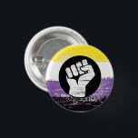 Badge Rond 2,50 Cm Indicateur de manifestation non binaire peinte<br><div class="desc">LGBTQ  Pride et Activism Apparel de LGBTShirts.com Parcourez plus de 10 000 cadeaux de marque de fierté,  LGBTQ  Humour,  Égalité,  Argot,  & Designs de culture. Magasinez pour les vêtements les plus uniques Gay,  Lesbian,  Bi,  Trans et Queer sur le web. Vous trouverez tout,  de Gay à Z @ http://www.LgbtShirts.com</div>