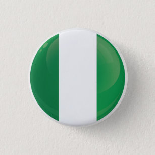 Badge Rond 2,50 Cm Indicateur Icône Ronde Nigeria