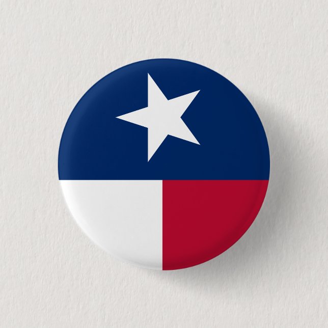 Badge Rond 2,50 Cm Indicateur Texas (vertical) (Devant)