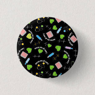 Badge Rond 2,50 Cm Infirmière