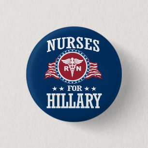 BADGE ROND 2,50 CM INFIRMIÈRES POUR LA HILLAIRE