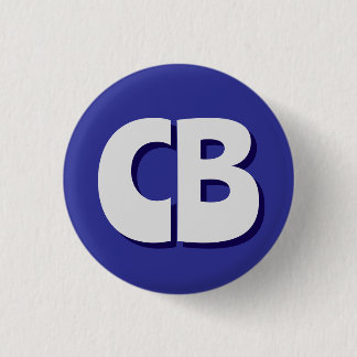 Badge Rond 2,50 Cm Initiales minimalistes Monogrammes professionnels