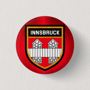 Badge Rond 2,50 Cm Innsbruck Flag