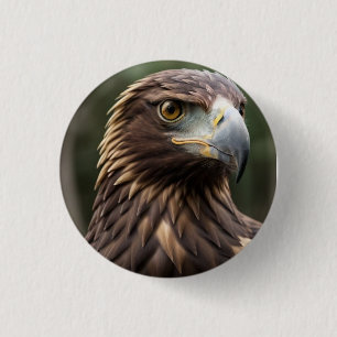 Badge Rond 2,50 Cm Insigne : aigle