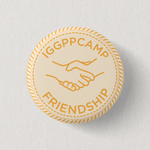 Badge Rond 2,50 Cm Insigne d'amitié d'IGGPPCamp