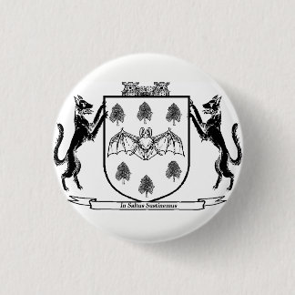 Badge Rond 2,50 Cm Insigne d'armoiries de Vampire