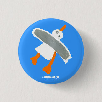 Badge Rond 2,50 Cm Insigne d'art : Insigne de bouton de mouette -