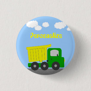 Badge Rond 2,50 Cm Insigne de bouton de camion