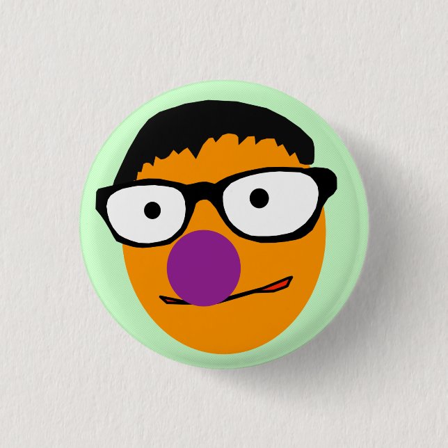 Badge Rond 2,50 Cm Insigne de bouton de Tom de Muppet (Devant)