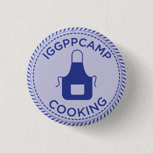 Badge Rond 2,50 Cm Insigne de cuisine d'IGGPPCamp