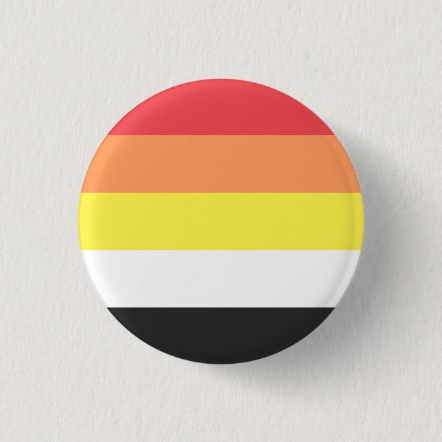 Badge Rond 2,50 Cm Insigne de drapeau lithexuel/Akoisexuel (Devant)