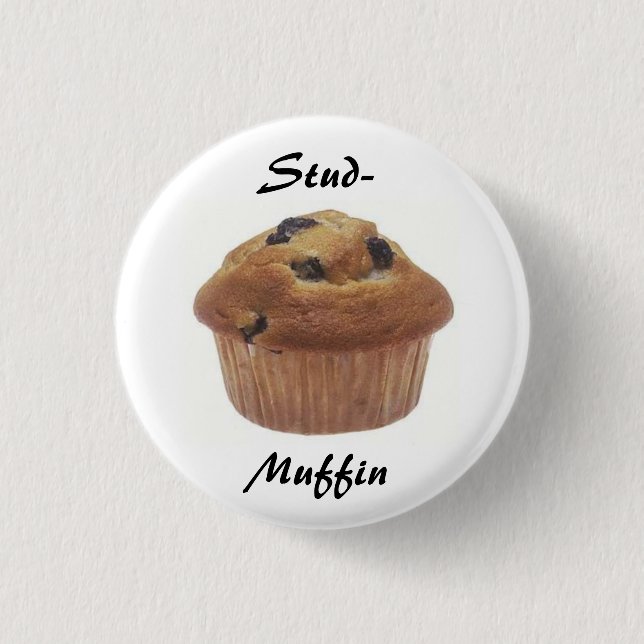 Badge Rond 2,50 Cm Insigne de Goujon-Petit pain (Devant)