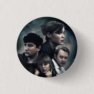 Badge Rond 2,50 Cm Insigne de Pin d'éclaboussure de caractère de