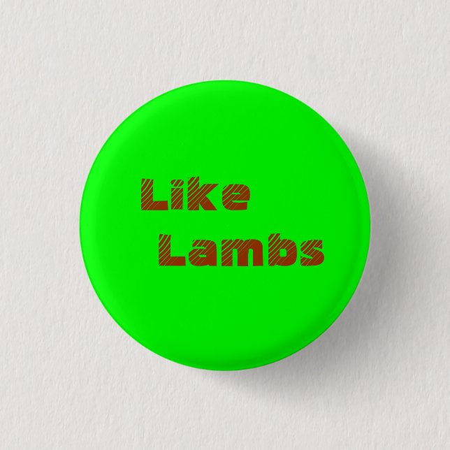 Badge Rond 2,50 Cm Insigne de police d'arbre de LL (Devant)